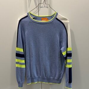 Blue and Yellow Woman’s Sweater